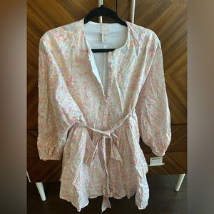 H&M Floral Tie Dress